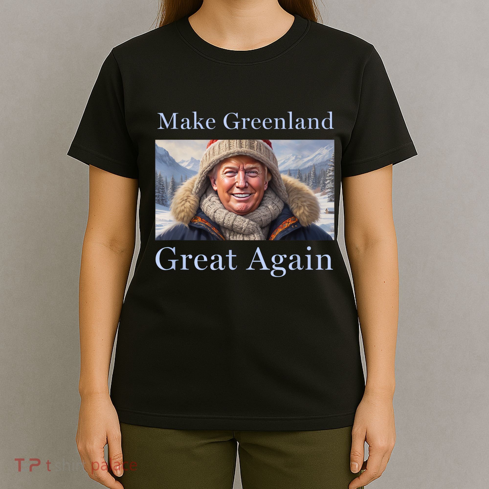 Donald Trump Greenland Funny Conservative Maga T-Shirt