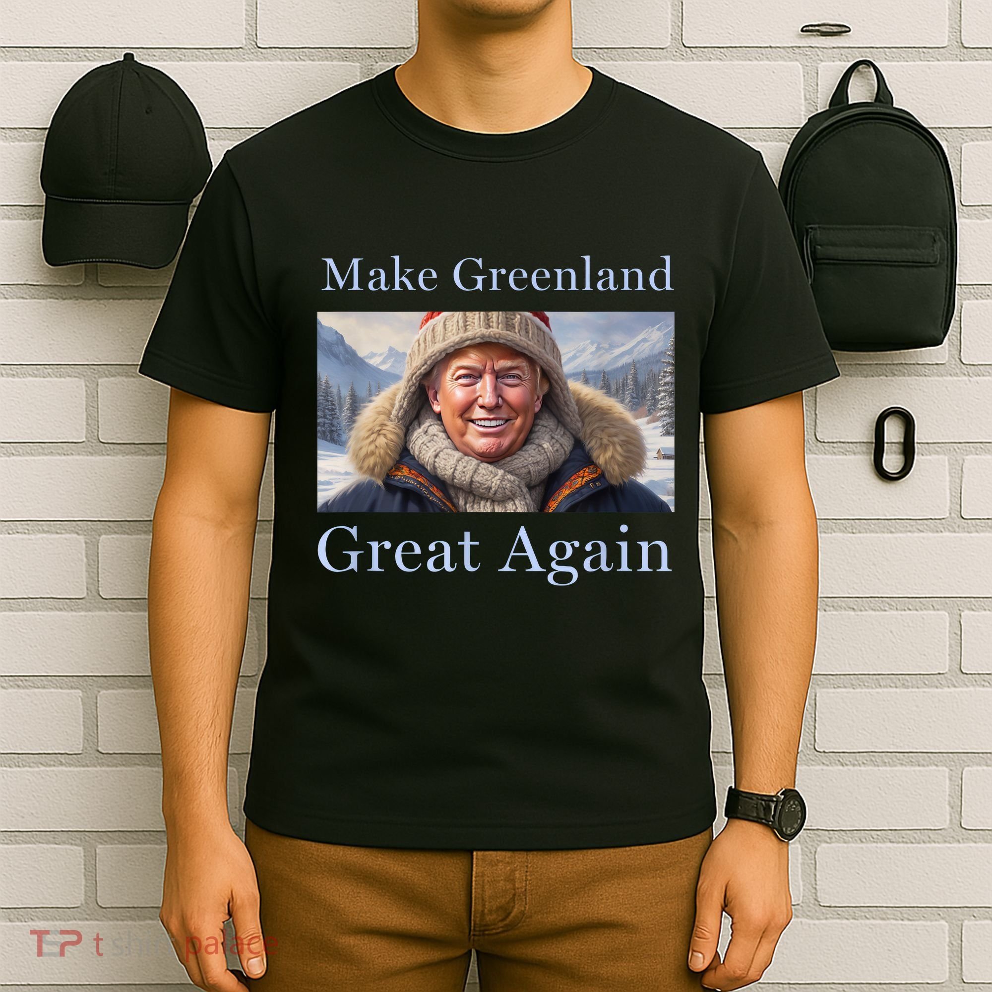 Donald Trump Greenland Funny Conservative Maga T-Shirt