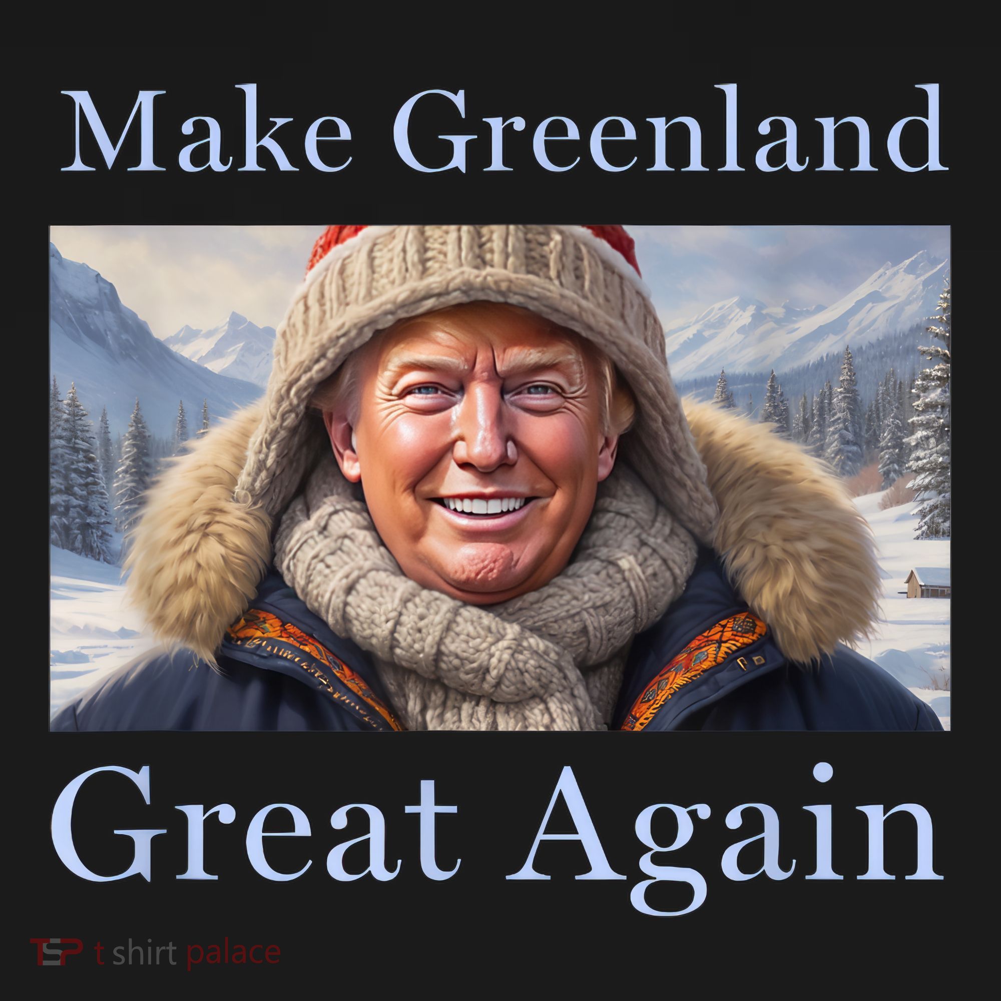 Donald Trump Greenland Funny Conservative Maga T-Shirt
