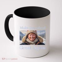 Donald Trump Greenland Funny Conservative Maga Coffee Mug thumb 0