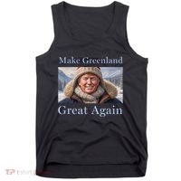 Donald Trump Greenland Funny Conservative Maga Tank Top thumb 0