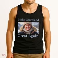 Donald Trump Greenland Funny Conservative Maga Tank Top thumb 3