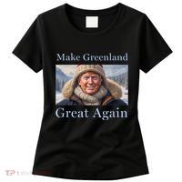 Donald Trump Greenland Funny Conservative Maga Women's T-Shirt thumb 0
