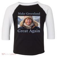 Donald Trump Greenland Funny Conservative Maga Toddler Fine Jersey T-Shirt thumb 0
