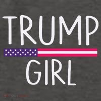 Donald Trump Girl 2020 Vector Backpack thumb 2
