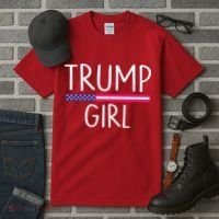 Donald Trump Girl 2020 Tall T-Shirt thumb 3