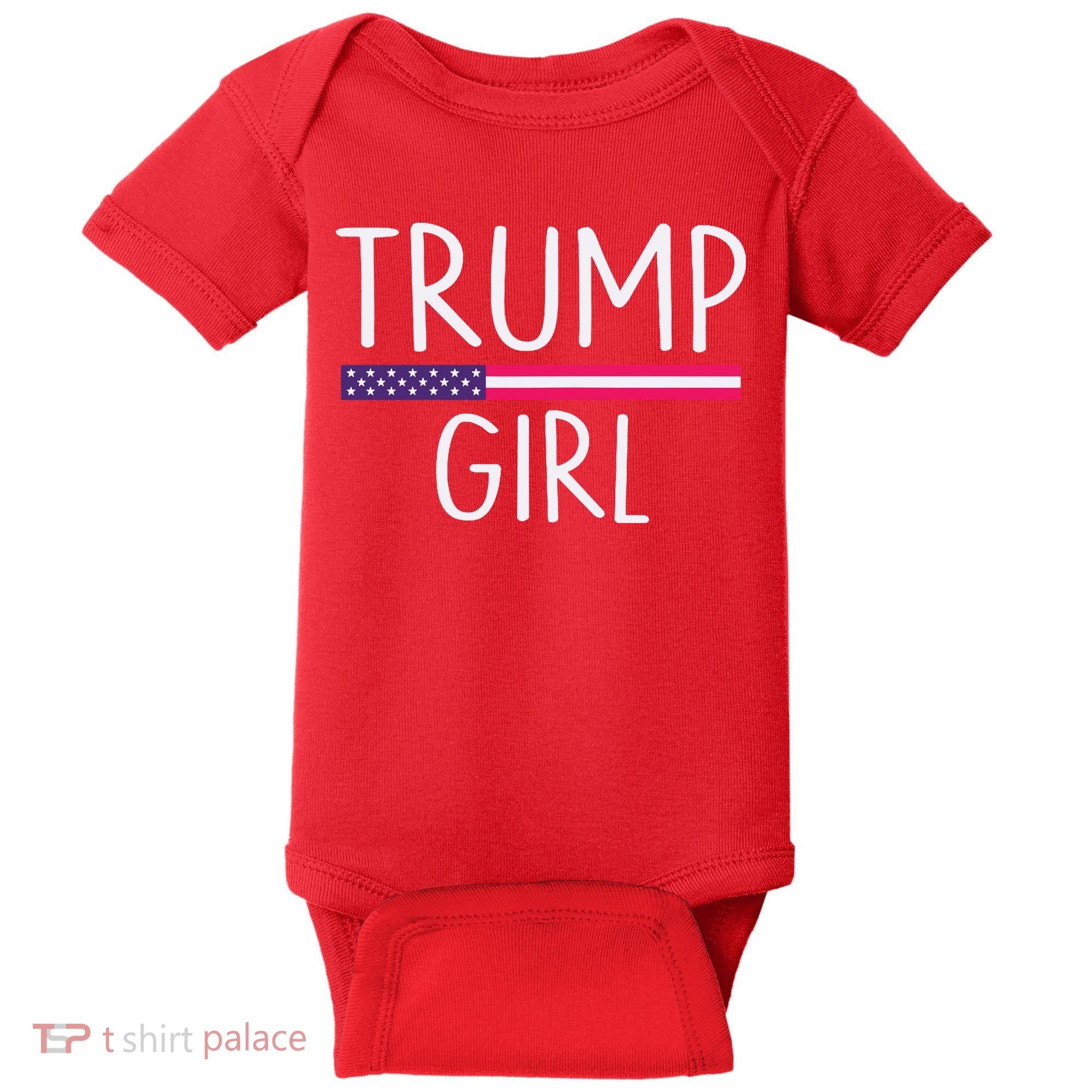 Donald Trump Girl 2020 Baby Bodysuit
