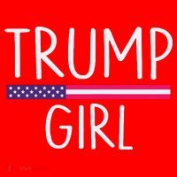 Donald Trump Girl 2020 Tall Hoodie thumb 2