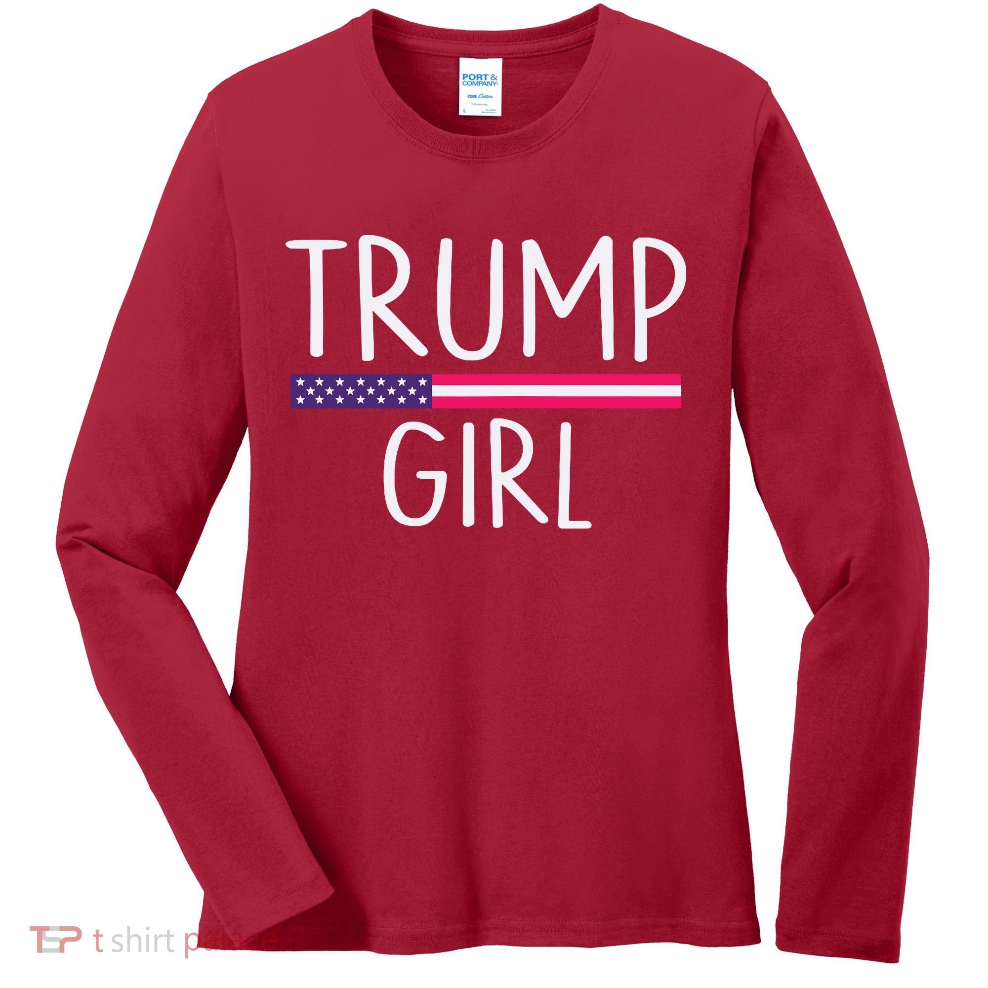 Donald Trump Girl 2020 Women's Long Sleeve Shirt