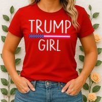 Donald Trump Girl 2020 Women's T-Shirt thumb 2