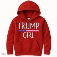 Donald Trump Girl 2020 Kids Hoodie thumb 0