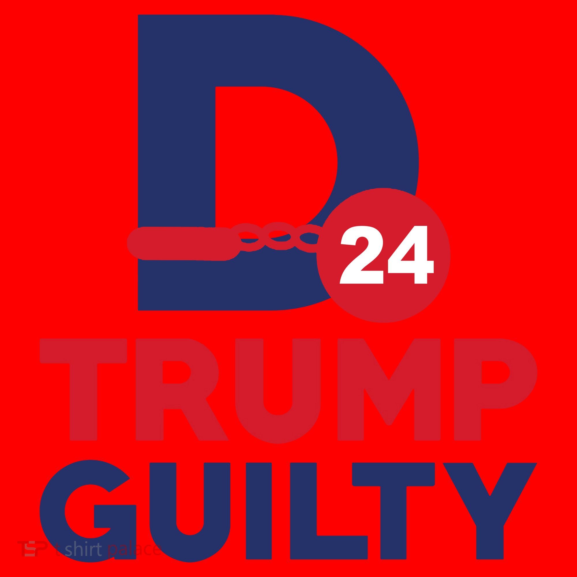 Donald Trump Guilty 24 Political Santa Hat