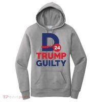 Donald Trump Guilty 24 Political Women's Hoodie thumb 0