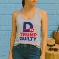 Donald Trump Guilty 24 Political Women's Tank Top thumb 2