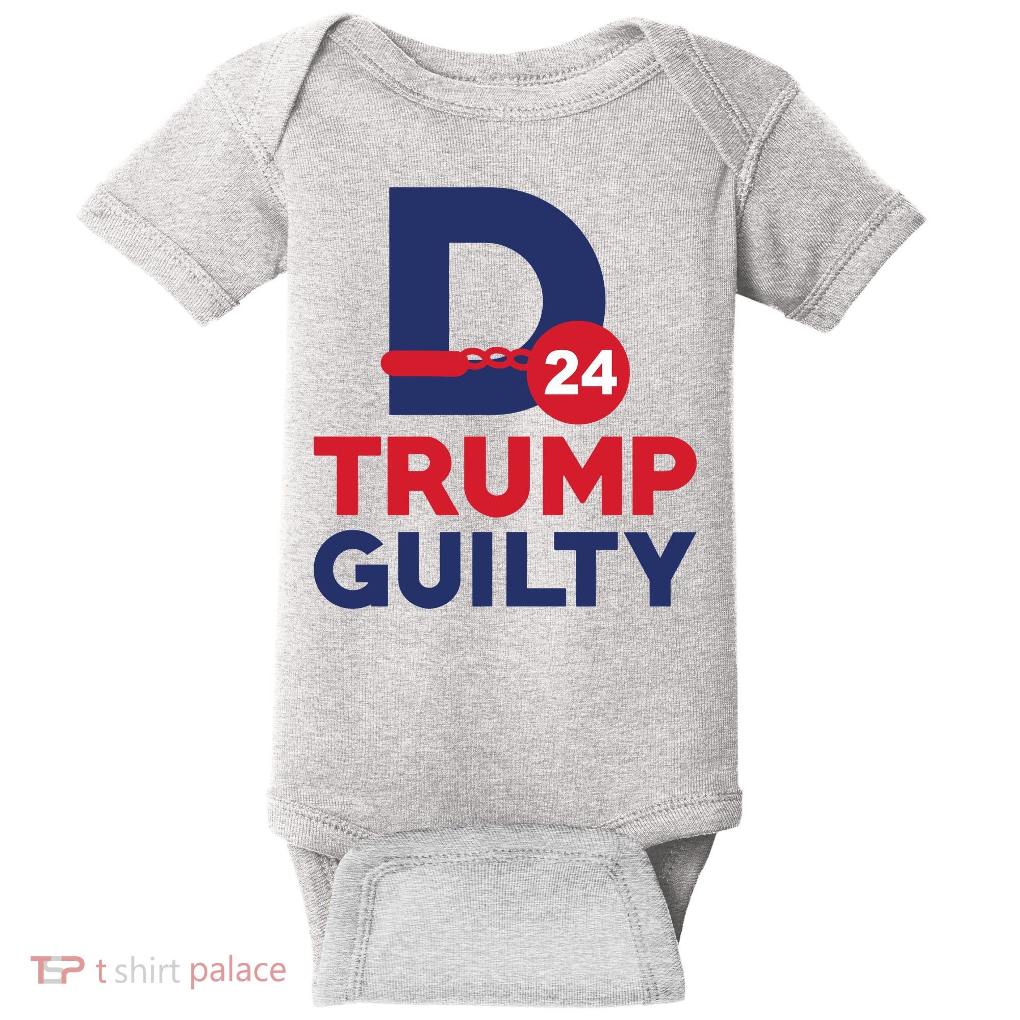 Donald Trump Guilty 24 Political Baby Bodysuit