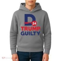 Donald Trump Guilty 24 Political Kids Hoodie thumb 4