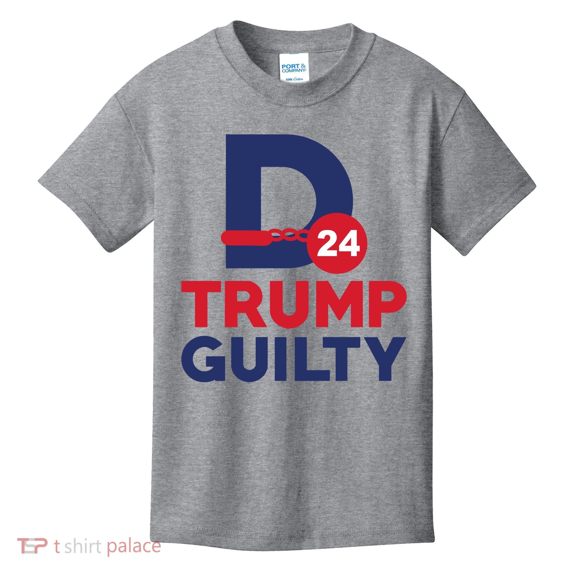 Donald Trump Guilty 24 Political Kids T-Shirt