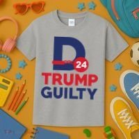 Donald Trump Guilty 24 Political Kids T-Shirt thumb 3