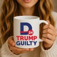 Donald Trump Guilty 24 Political Coffee Mug thumb 3