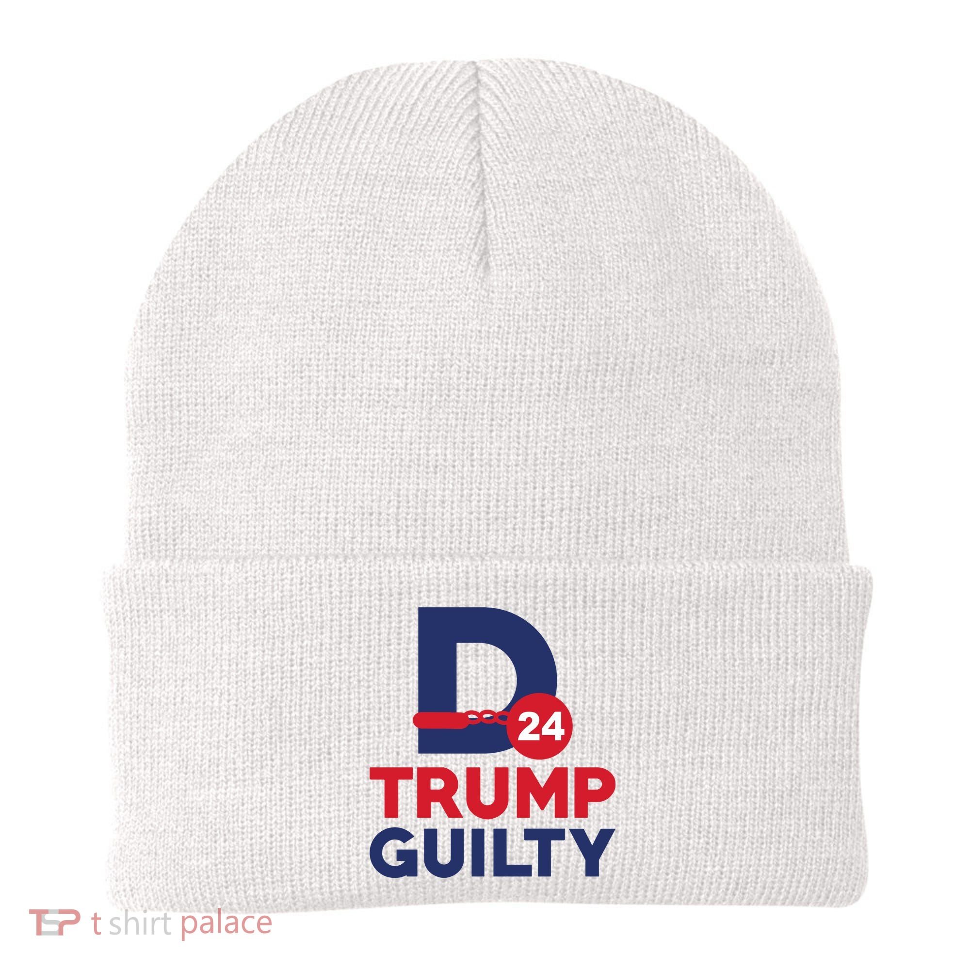 Donald Trump Guilty 24 Political Beanie