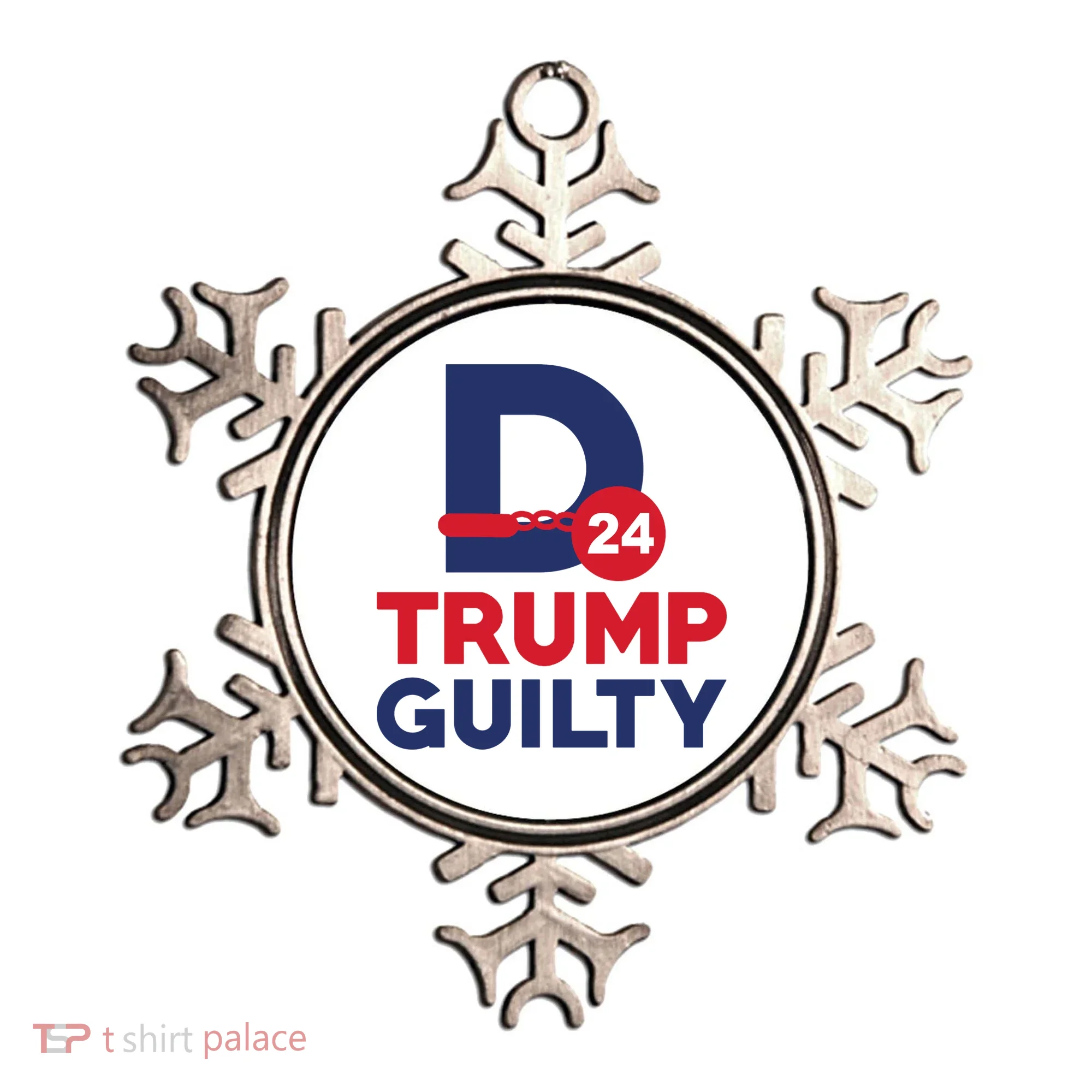 Donald Trump Guilty 24 Political Ornament