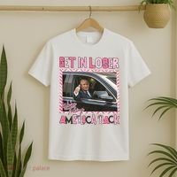 Donald Trump Get In Loser We Are Taking America Back Funny Trump T-Shirt thumb 2
