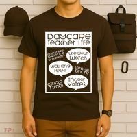 Daycare Teacher Gift Daycare Provider Gifts Thank You Preschool T-Shirt thumb 6