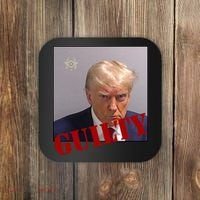 Donald Trump Guilty Mugshot Coaster thumb 0