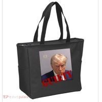 Donald Trump Guilty Mugshot Tote Bag thumb 2