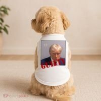 Donald Trump Guilty Mugshot Doggie Tank thumb 2