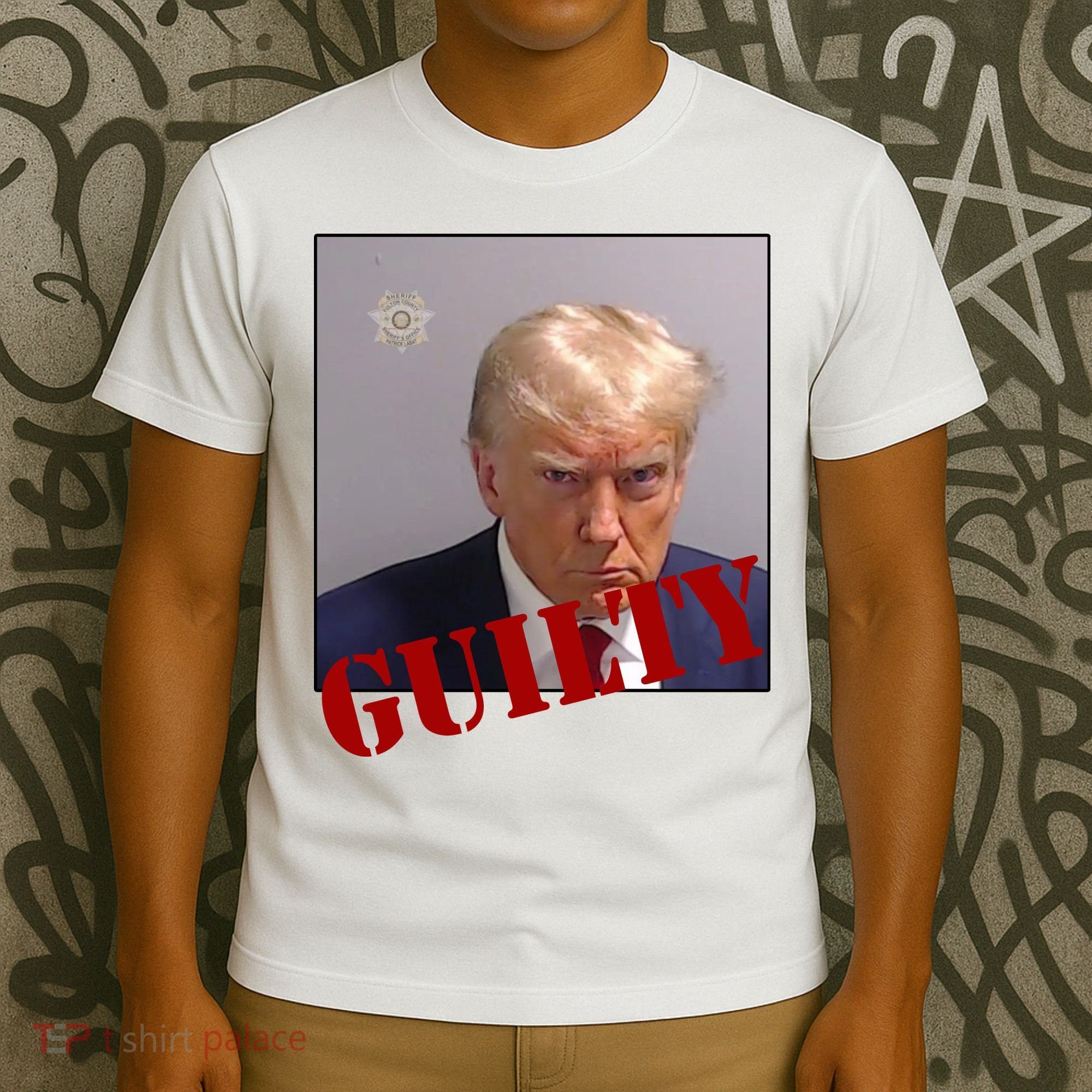 Donald Trump Guilty Mugshot T-Shirt