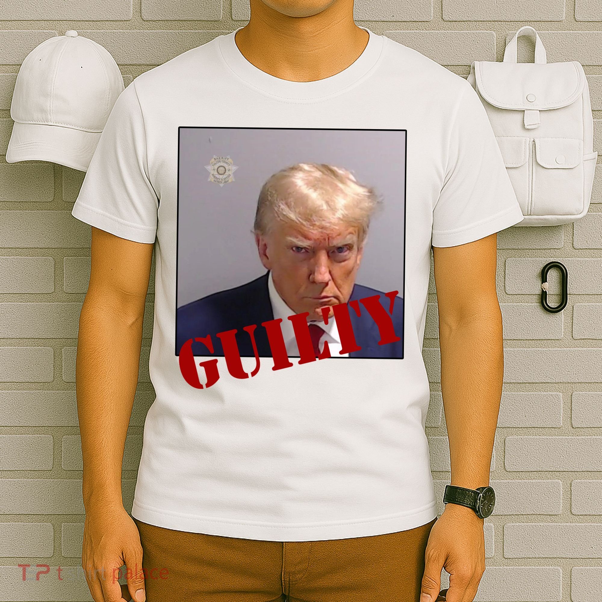 Donald Trump Guilty Mugshot T-Shirt