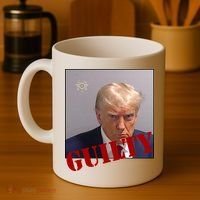 Donald Trump Guilty Mugshot Coffee Mug thumb 4