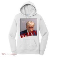 Donald Trump Guilty Mugshot Women's Hoodie thumb 0