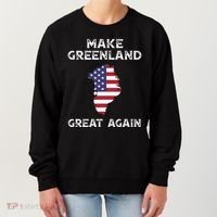 Donald Trump Greenland Make Greenland Great Again Women's Sweatshirt thumb 0