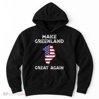Donald Trump Greenland Make Greenland Great Again Hoodie thumb 0