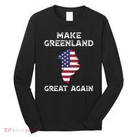 Donald Trump Greenland Make Greenland Great Again Long Sleeve Shirt thumb 0