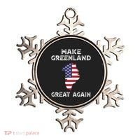 Donald Trump Greenland Make Greenland Great Again Ornament thumb 0