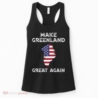Donald Trump Greenland Make Greenland Great Again Women's Tank Top thumb 0