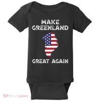 Donald Trump Greenland Make Greenland Great Again Baby Bodysuit thumb 0
