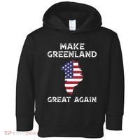 Donald Trump Greenland Make Greenland Great Again Toddler Hoodie thumb 0