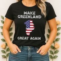 Donald Trump Greenland Make Greenland Great Again Women's T-Shirt thumb 2