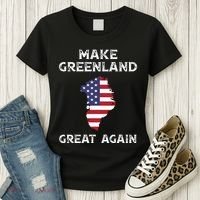 Donald Trump Greenland Make Greenland Great Again Women's T-Shirt thumb 3