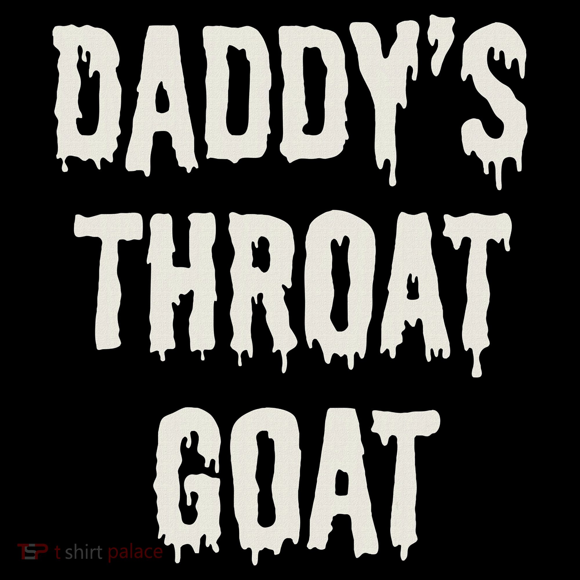 DaddyS Throat Goat Baby Bodysuit