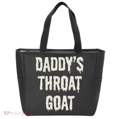 DaddyS Throat Goat Tote Bag
