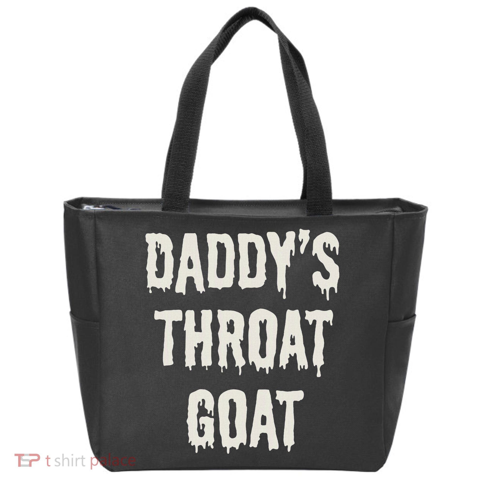 DaddyS Throat Goat Tote Bag