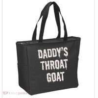 DaddyS Throat Goat Tote Bag thumb 2