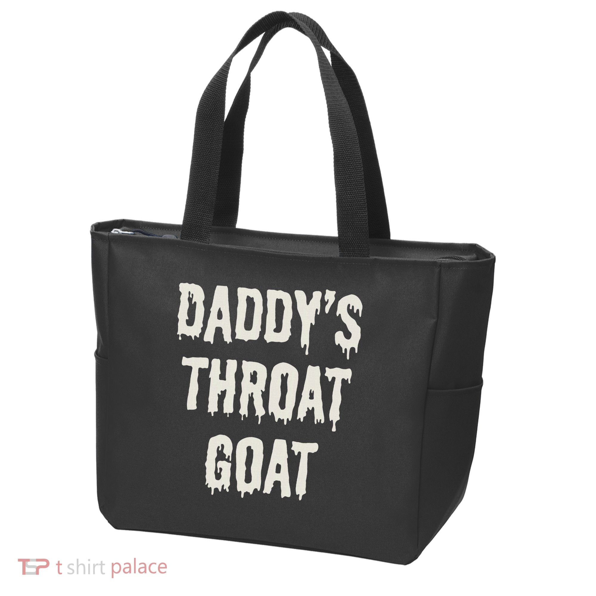 DaddyS Throat Goat Tote Bag