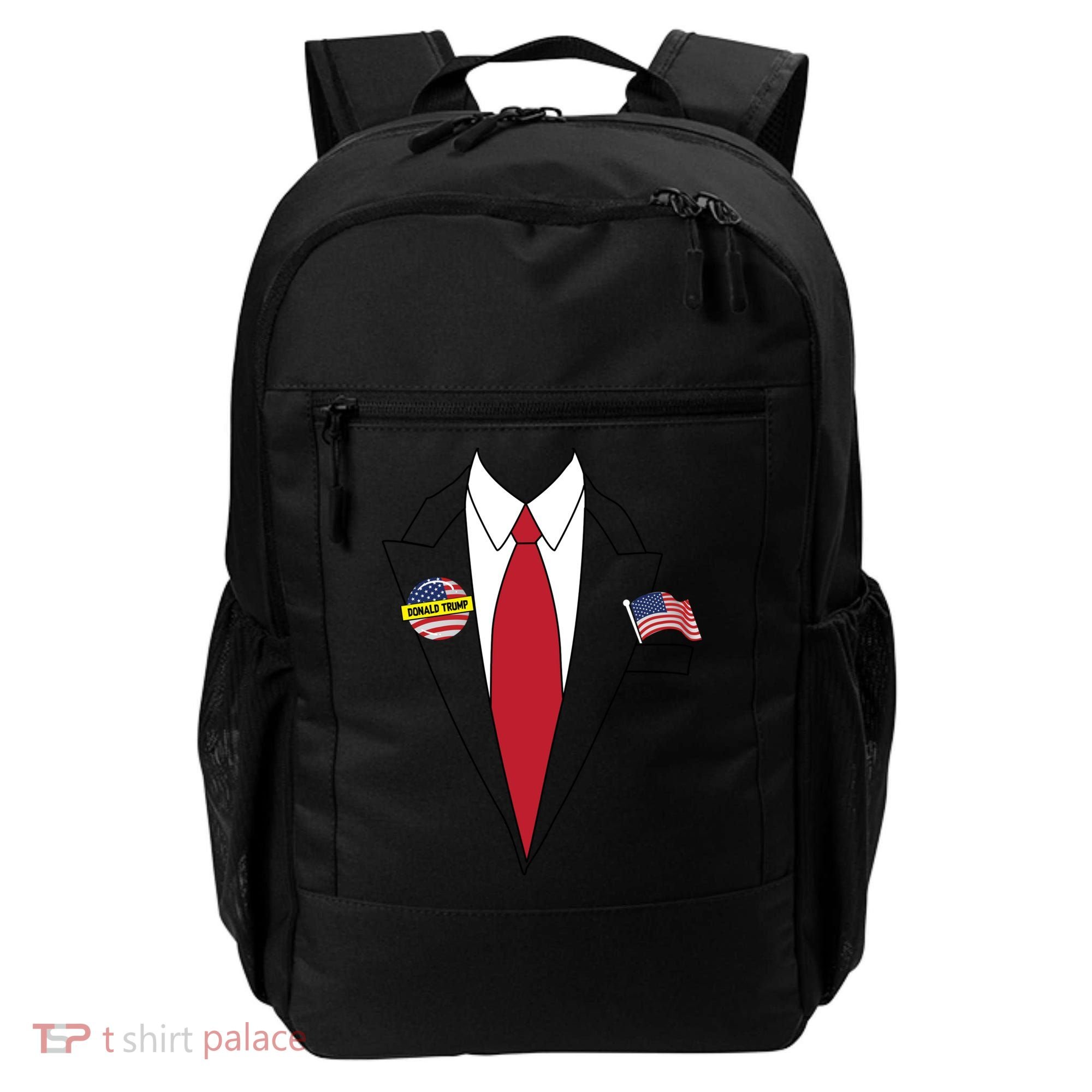Donald Trump Halloween Costume Cute President Gift Backpack