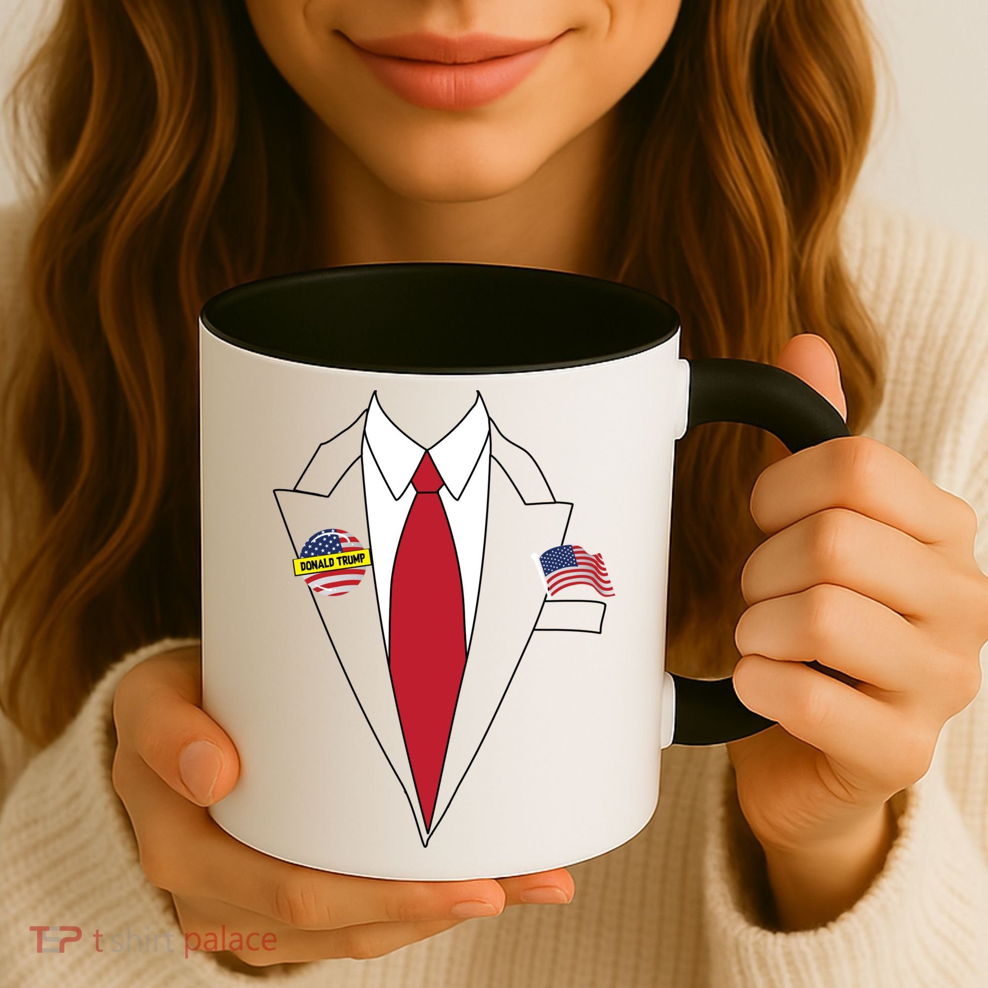 Donald Trump Halloween Costume Cute President Gift Coffee Mug